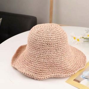 Outdoor Women's Summer Handmade Foldable <b>Straw</b> Sun <b>Hat</b> Versatile Beach <b>Hats</b> for Women - Product Image 5