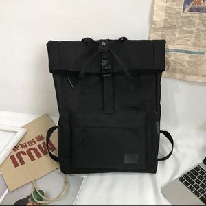 Custom Anti Theft Expandable Roll Top Backpack with Laptop Pocket Waterproof Large Capacity Outdoor Backpack <b>College</b> School <b>Bag</b> - Product Image 4