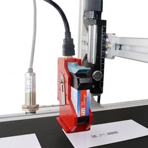 Nouvelle machine d'impression jet d'encre industrielle en ligne semi-automatique pour le codage de dates, idéale pour les boissons, les vêtements et diverses étiquettes de sacs - Product Image 4