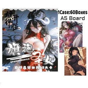 Cheongsam Saint Maiden Vol 3 A5 tablero de arte raro <span class=keywords><strong>Sexy</strong></span> Waifu diosa historia colección tarjetas chica fiesta Booster Box pasatiempos regalos - Product Image 6