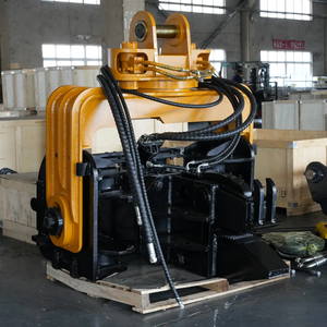 <span class=keywords><strong>SJ250</strong></span> Hocheffizienter Hydraulischer Vibrationshammer für Leitplanken und Zaunpfähle für 20-36 Tonnen Bagger - Product Image 2