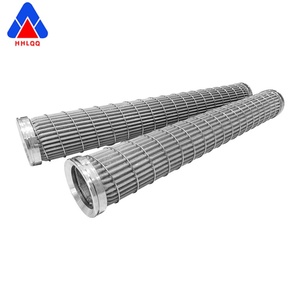 ตัวกรองโลหะที่มีฤทธิ์กัดกร่อนสูงในอุตสาหกรรมพร้อมเครื่องบด2ชั้นสำหรับเทียนกรองโพลิเมอร์ละลายทรงกระบอก - Product Image 3