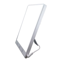 Lampe de thérapie UV LED professionnelle 380nm 20W, lumière portable à intensité réglable pour les soins de la peau, utilisation à domicile, longue durée de vie 50000 heures