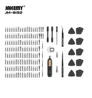 JAKEMY JM-8192 Set Obeng Presisi 180-in-1 Magnetik CR-V Torx Bits untuk Perbaikan Ponsel PC Tablet Alat Elektronik