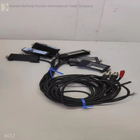 Unidad Amplificadora de Sensor de Fibra Óptica FS2-60G PNP NPN 24VDC, Unidad Amplificadora NPN para Detección de Objetos Pequeños en Espacios Reducidos, Fibra Óptica para Máquinas Herramienta