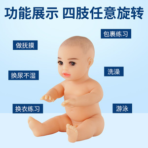 Modelo de bebé realista de silicona de 55 cm, muñeco de bebé, maniquí BB, ojos de bebé realistas, articulaciones móviles, educativo. - Product Image 3