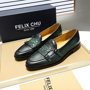 Sh11551a 2025 Trending Chaussures Pour Hommessoulier Montante En Cuir Green Chaussures Plus Populaires - Product Image 5