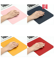 Tapis de souris en cuir PU imperméable, tapis de jeu, coussin de bureau, pour ordinateur portable, PC, MacBook