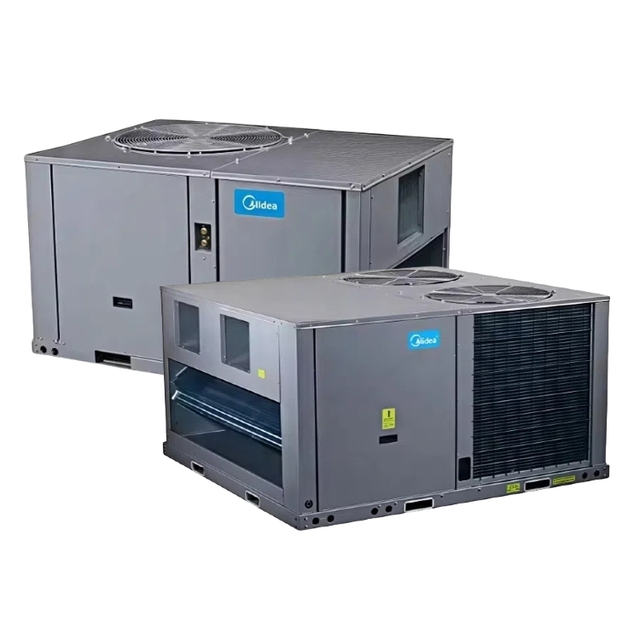 Hvac Midea Brand Inverter Commercial Air Conditioner R410A Factory Air Handler Unit for Office Rooftop Package Unit
