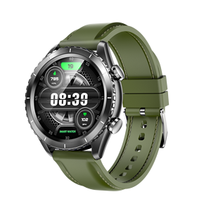 2025 New Arrival người đàn ông của kinh doanh Smartwatch 1.43 "AMOLED màn hình 360 xoay NFC Silicone ban nhạc IP68 không thấm nước Heart Rate Monitor - Product Image 2