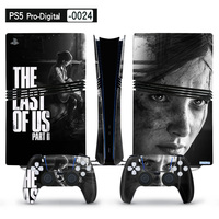 Nouveau Revêtement Adhésif Numérique PS5 Pro Protecteur Vinyle pour Console et Manette Playstation 5 Pro