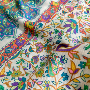 Digital Print <b>Shawls</b> Custom Printed Women Fashion <b>Wrap</b> Lightweight Soft Breathable Fabric Floral Pattern OEM ODM Bulk Supply - Product Image 1