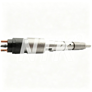 Injecteur de carburant diesel Bosch 0445120066, pièces de rechange moteur pour système de carburant Common Rail 0445 120 066, excavatrice argentée - Product Image 6