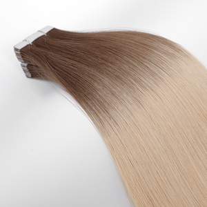 Top europeo di qualità 100g marrone frassino per Ombre biondo platino <span class=keywords><strong>capelli</strong></span> umani grezzi-in extension di colore colorato extension per <span class=keywords><strong>capelli</strong></span> - Product Image 3