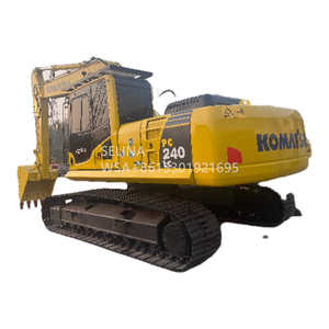 Excavadora Usada Komatsu PC240 Original de Japón 2024, Excavadora Hidráulica Grande de 24 Toneladas con Orugas y Cucharón, Modelos PC 200 210 220 240 - Product Image 6