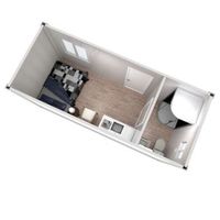 Maison préfabriquée Airbnb, Kit de cabane, Maison en A, Maison modulaire préfabriquée, Mini-maison mobile