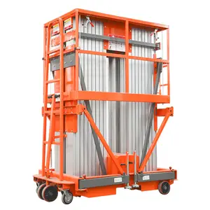 Qiyun Kinglift 12-18M Elektrische Ladder Lifter Aluminium Hydraulische Man Hoogwerker Lift