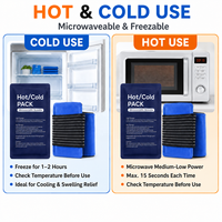Compresse de gel réutilisable OEM pour la thérapie par le froid, mains libres, réglable, pour les premiers secours et les blessures articulaires au genou, avec bandage élastique