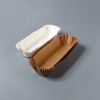 Revêtements de friteuse à air enduits Plateau à pain jetable pour gâteau Doublures en papier pour friteuse à air de cuisson