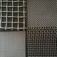 Maille de tamis minier en acier à haute teneur en manganèse - Tamis vibrant résistant à l'usure pour carrière
