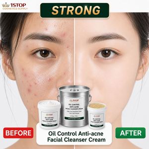 Nettoyant visage à l'aloe vera et à la vitamine B5, nettoyage en profondeur, purifiant, équilibrant le sébum, non gras, apaisant, fourni par un fabricant de cosmétiques - Product Image 1