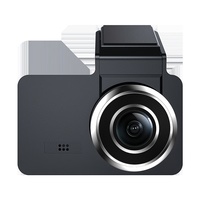 Caméra de rétroviseur HD 1440P à double objectif avec enregistrement en boucle, surveillance de stationnement, écran 3 pouces avant et arrière, connexion Wi-Fi avec application mobile