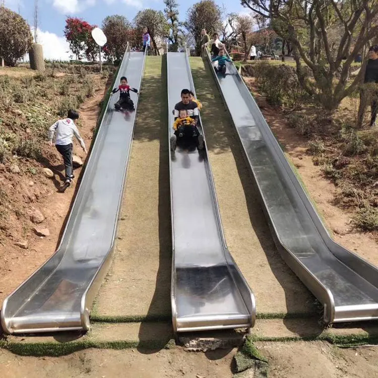 Bambini big animal kindergarten baby slides indoor parco giochi in acciaio inossidabile playhouse in vendita