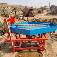 Equipo de Lavado de Oro a Pequeña Escala, Mesa Vibratoria Mini Gemini de 45-80 kg/h con Alta Recuperación (90-98%), Certificación CE