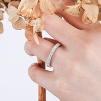 OAHLAN – Bagues de mariage empilables en argent sterling 925 avec moissanite, bijoux fins de haute qualité pour femmes – Fabricant