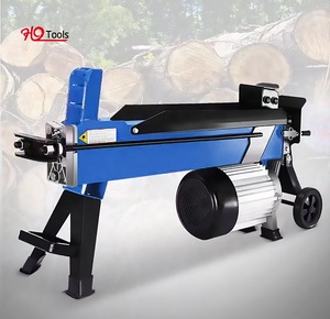 HYstrong Giá Tốt Nhất 4Ton 5T 6T 7T Xăng Thủy Lực Ngang Gỗ Splitter Log Splitter Cháy Gỗ Bộ Xử Lý HY4T-370