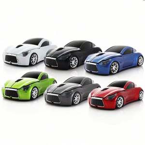 Custom Logo Printed Promotional Gaming Car Mouse Wholesale Price Hot Style 3D Car Shape <b>Computer</b> Wireless Mouse - Product Image 3