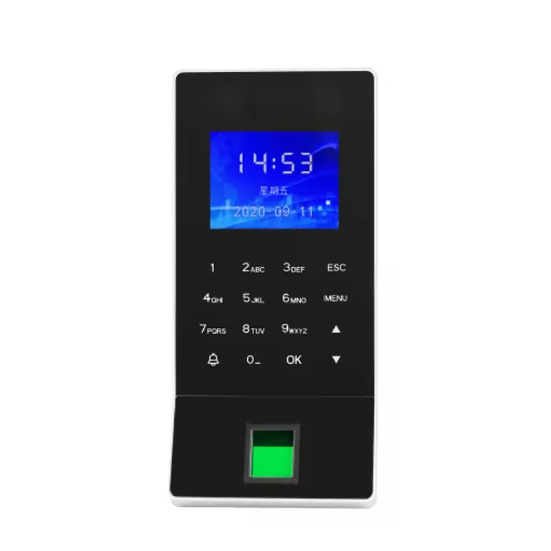 Fingerprint time recorder biometric door access control system for the gym