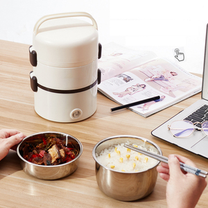 Electric Lunch Box Electrical Custom NEW Design High Quality Rectangular Thermal Electric Heating Lunch Box For Home Use Electrical Lunch Box