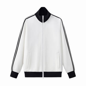 Ensemble de sport pour <span class=keywords><strong>homme</strong></span> d'automne, sweat-shirt décontracté, <span class=keywords><strong>cardigan</strong></span> zippé, veste de survêtement, style vintage preppy, <span class=keywords><strong>cardigan</strong></span>, <span class=keywords><strong>manteau</strong></span> - Product Image 1