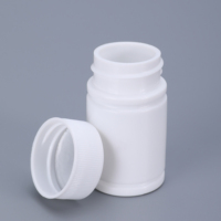 UMETASS 20ML beyaz plastik hap şişeleri kalite Tablet konteyner ile satılık tıbbi ve endüstriyel ambalaj için vidalı kapak