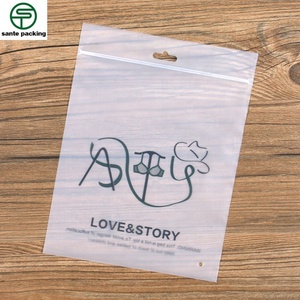 Custom Frosted PE Plastic Pouch for Phone Clothing Underwear Socks T-shirt Ice Sleeve Gravure Printing Recyclable Shoes - Product Image 6