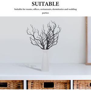 Ramas de Manzanita Pequeñas de 19.3 Pulgadas, Ramitas de Plástico Artificiales con Forma de Asta de Ciervo para Decoración del Hogar, Centros de Mesa para Bodas, Decoraciones para Festivales - Product Image 5