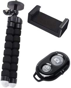 ขาตั้งกล้อ<span class=keywords><strong>ง</strong></span>แบบปลาหมึก<span class=keywords><strong>6.5</strong></span><span class=keywords><strong>นิ้ว</strong></span>มีความยืดหยุ่นขนาดเล็กพร้อมตัวยึดอเนกประสงค์สำหรับสมาร์ทโฟนทุกรุ่นพร้อมรีโมทคอนโทรลแบบไร้สาย - Product Image 3