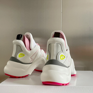 Baskets montantes uniques, artisanat du cuir, chaussures de basket rétro, confortables et respirantes, fitness à marche lente - Product Image 5