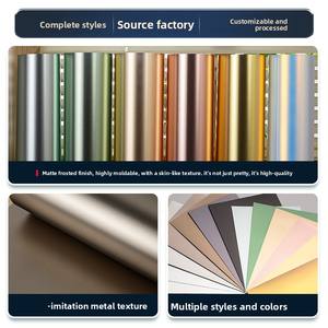 <span class=keywords><strong>Película</strong></span> Metálica Líquida sin Pintura, <span class=keywords><strong>Película</strong></span> Metalizada, Imitación de Chapa de Madera Cepillada, <span class=keywords><strong>Película</strong></span> Decorativa a Prueba de Explosiones y Aceite - Product Image 4