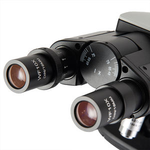 生物用双眼三眼電子顕微鏡 4X 10X 40X 100X 400x 対物レンズ LED照明 充電式バッテリー オート - Product Image 2