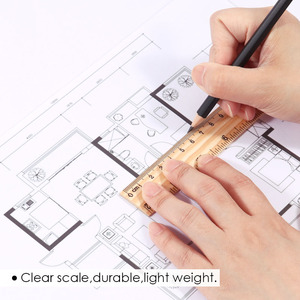 <span class=keywords><strong>Regla</strong></span> de Medición de <span class=keywords><strong>Madera</strong></span> Foska de <span class=keywords><strong>30</strong></span> <span class=keywords><strong>cm</strong></span>, Superficie Lisa y Resistente a la Flexión, 2 Escalas, para Estudiantes, Profesores y Proveedores de Aulas - Product Image 5