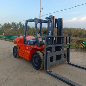 Günstiger Gebrauchter HELI 7-Tonnen-Gabelstapler mit Dieselmotor, 4x4-Antrieb, Radlader, Palettenhubwagen, Ladeausrüstung, Gebrauchte Gabelstapler - Product Image 5