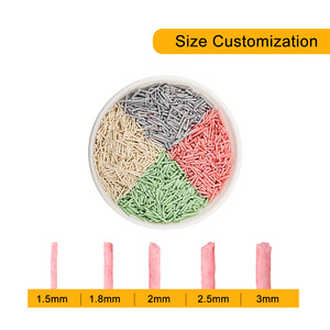 Ventas directas de fábrica <span class=keywords><strong>Kitty</strong></span> absorbe rápidamente arenas de arena para gatos de tofu para gatos Grumos fuertes Arena para gatos de tofu - Product Image 2