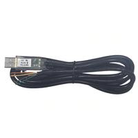 Câble convertisseur série USB vers TTL UART TTL-232RG-VSW3V3-WE, puce FT232RQ d'origine, niveau logique 3,3 V, câble de téléchargement et de débogage USB 2.0