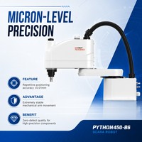 Lengan Robot Scara Otomatis yang Dapat Disesuaikan, Kontrol Servo Baru untuk Tugas Perakitan