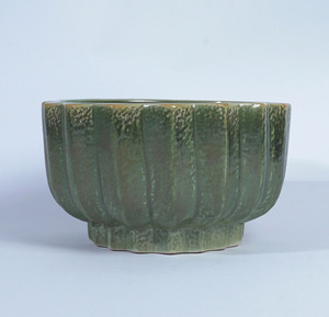 Vase portable en céramique écologique polie Agung Keramik 19 cm, usage quotidien, décoration intérieure - Design Japandi, couleur personnalisée - Product Image 3