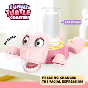 Tortue caboteur impression 3D tortue ornements de bureau drôle coussin d'isolation thermique en appuyant sur regarder décompression jouets pour enfants - Product Image 5
