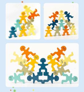 Bloques de Construcción Multifuncionales Coloridos y Lindos, Juguete de Madera para Apilar y Equilibrar para Niños y Niñas - Product Image 5