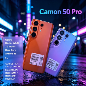 Precio de teléfonos móviles en India Camon 50 Pro 8+256GB Jisima Camon50Pro Vertu Phone Techno Spark Slim Original - Product Image 4